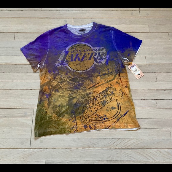 Lakers tie dye tshirt